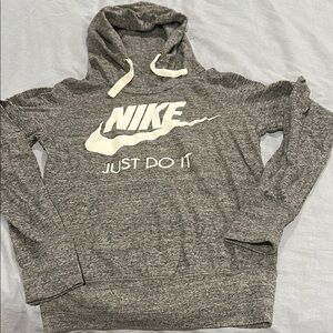 Nike woman’s Gray Hoodie Sweater